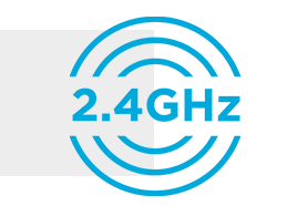 Select 2.4GHZ bandwidth